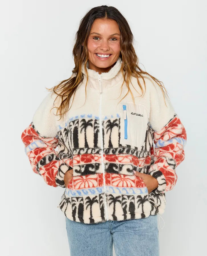 Ripcurl Oceanic Zip Thru Polar Fleece