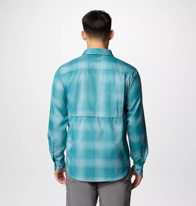 Columbia Mens Silver Ridge Utility Lite Plaid Shirt