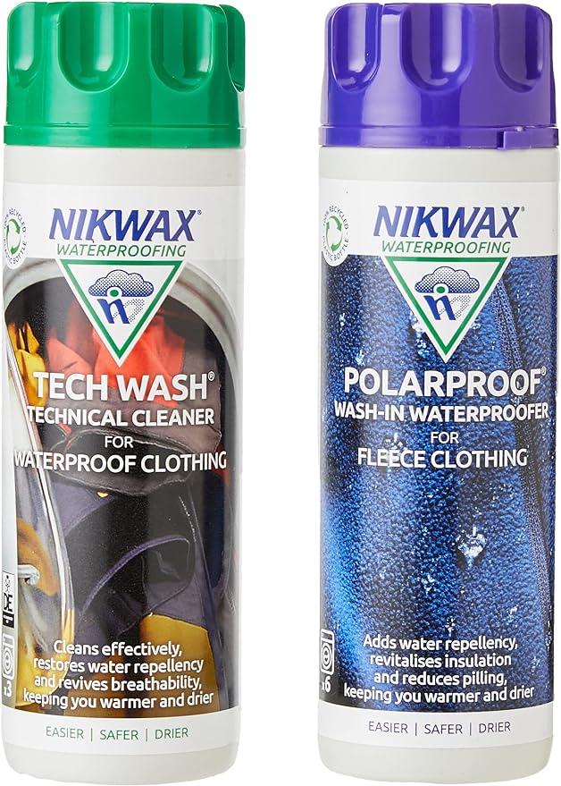 Nikwax Cleaner & Polarproof Twin Pack