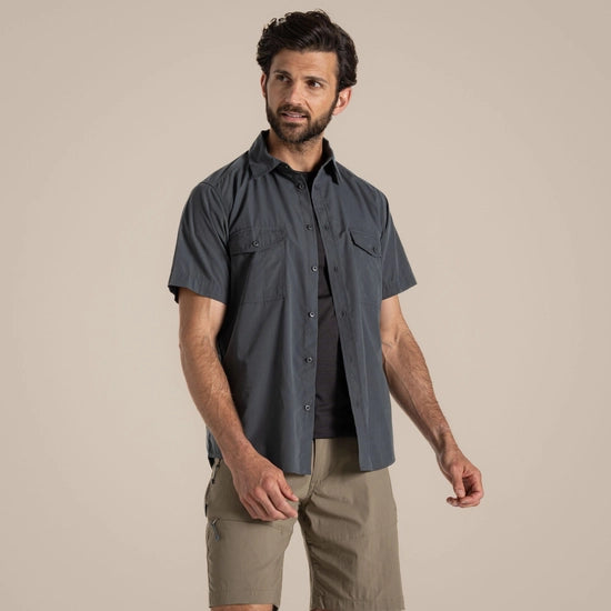 Craghoppers Mens Kiwi Short Sleeved Shirt