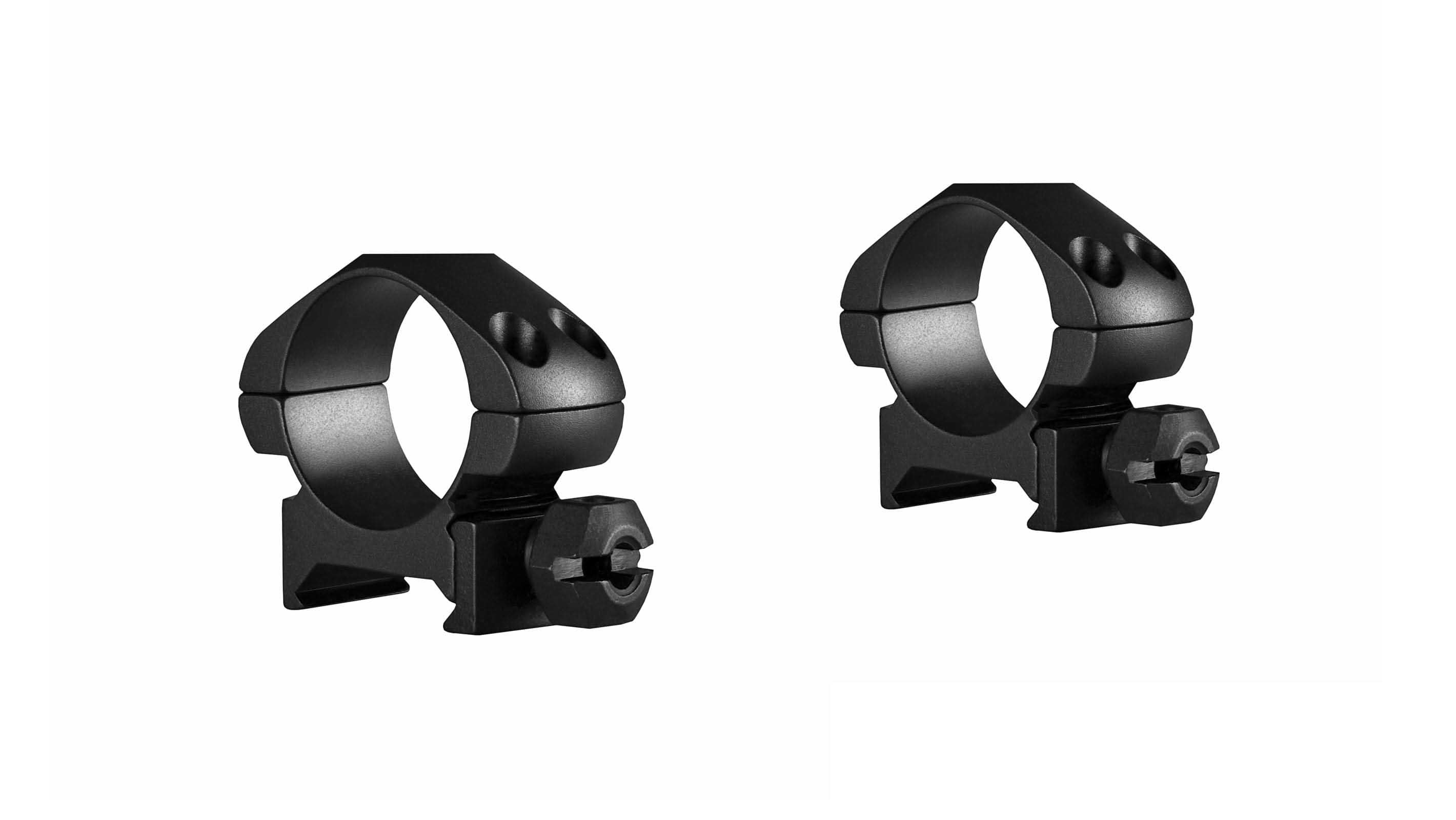 Hawke Precision 1 Inch Low Weaver Steel Ring Mounts