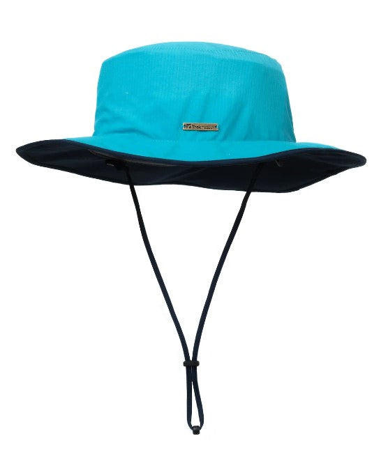 Columbia Trek Bucket Hat - Metal Grey/Niagara Blue/Black