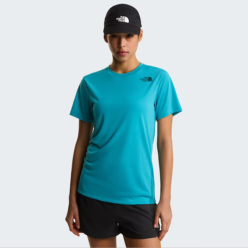 The North Face Womens Bitmap Logo Graphic T-Shirt