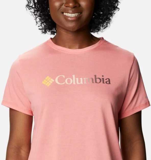 Columbia Womens Sun Trek SS Graphic Tee