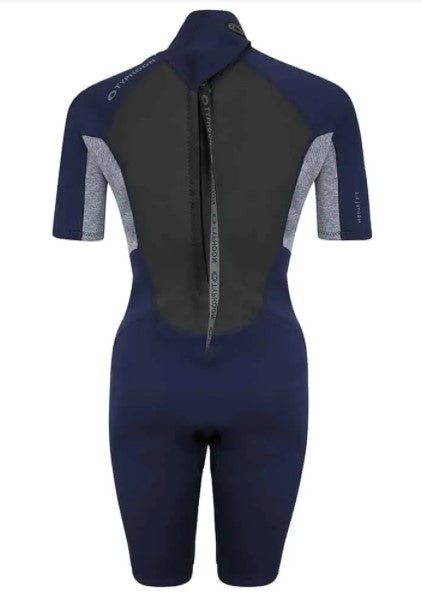 Typhoon Storm3 B/E Shorty Womens Wetsuit