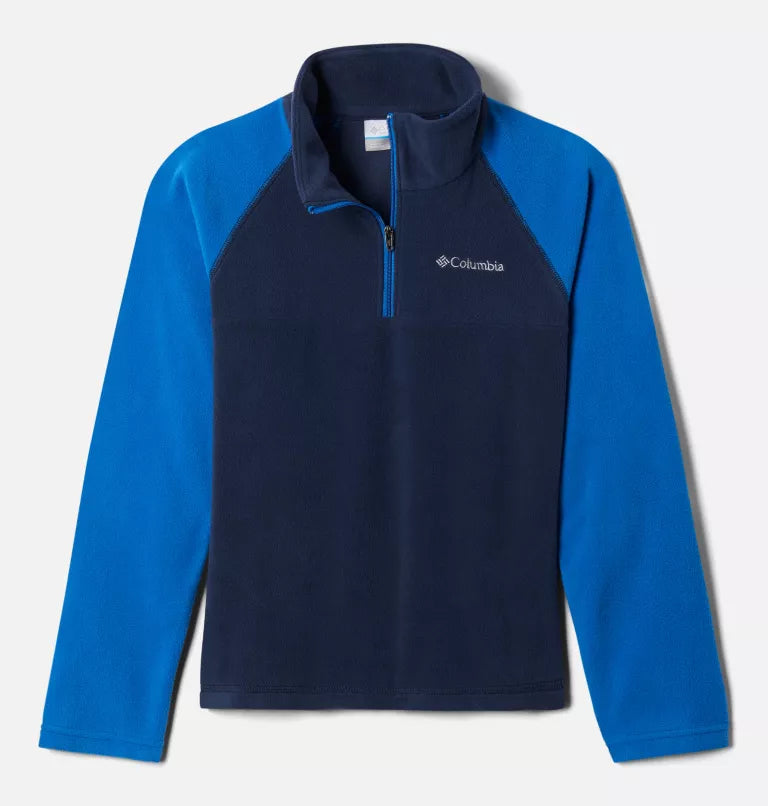 Columbia glacial half zip fleece in navy sale