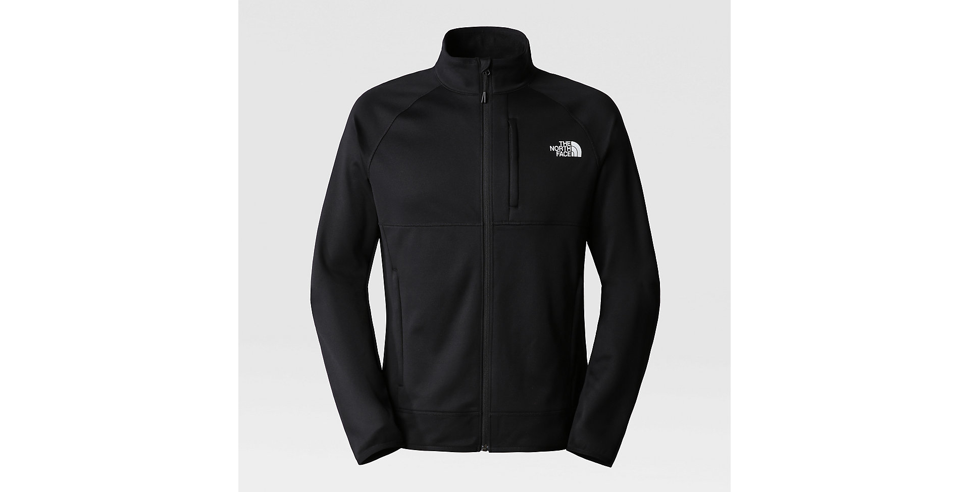 Mens north face top zip up fleece
