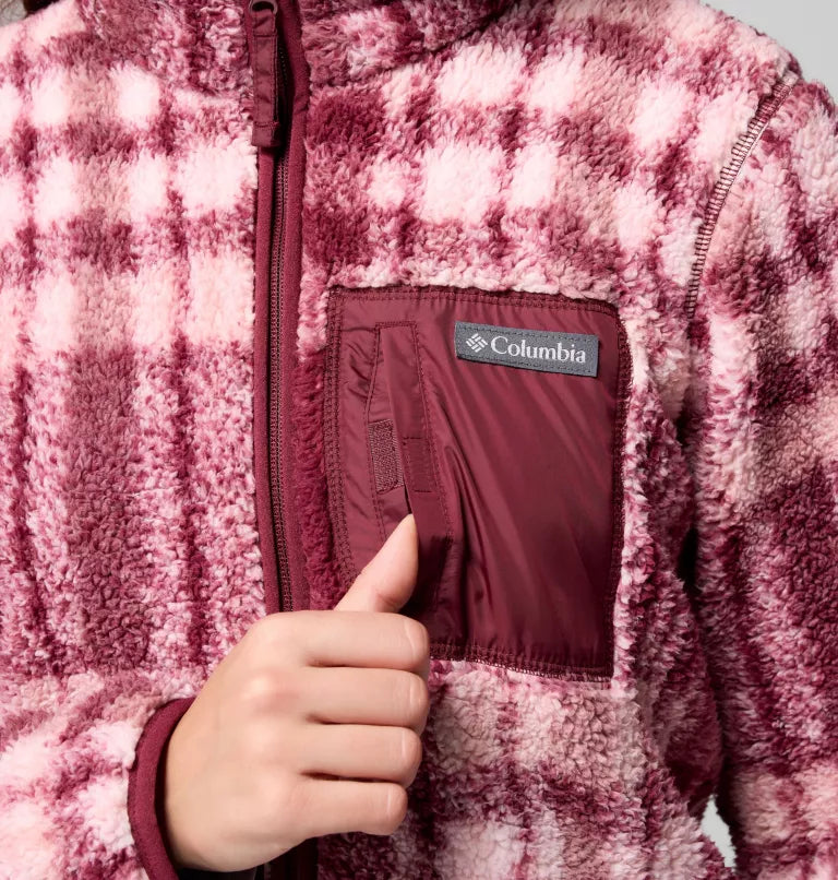 Columbia Women's West Bend II Printed Sherpa Jacket