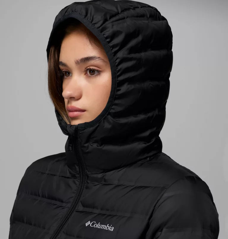 Columbia Womens Lake 22 II Down Long Hooded Jacket