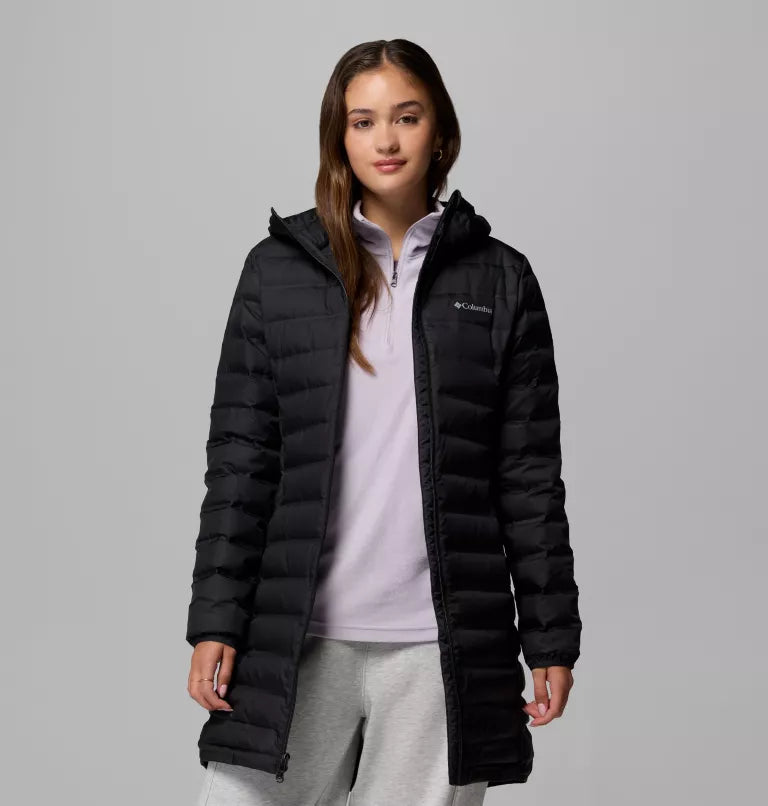 Columbia Womens Lake 22 II Down Long Hooded Jacket