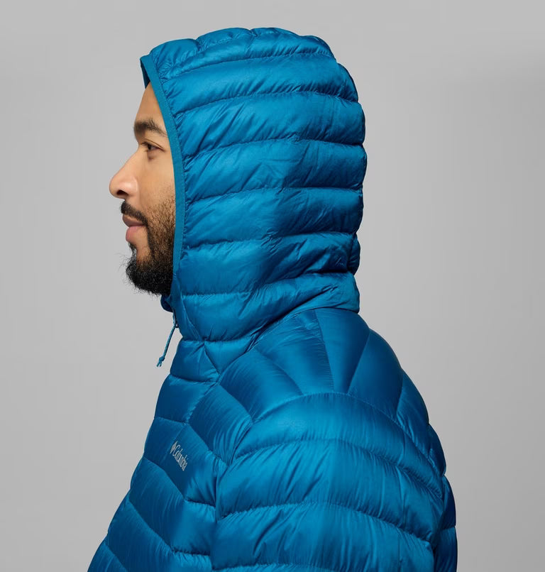Columbia Mens Corelite Packable Down Hooded Jacket