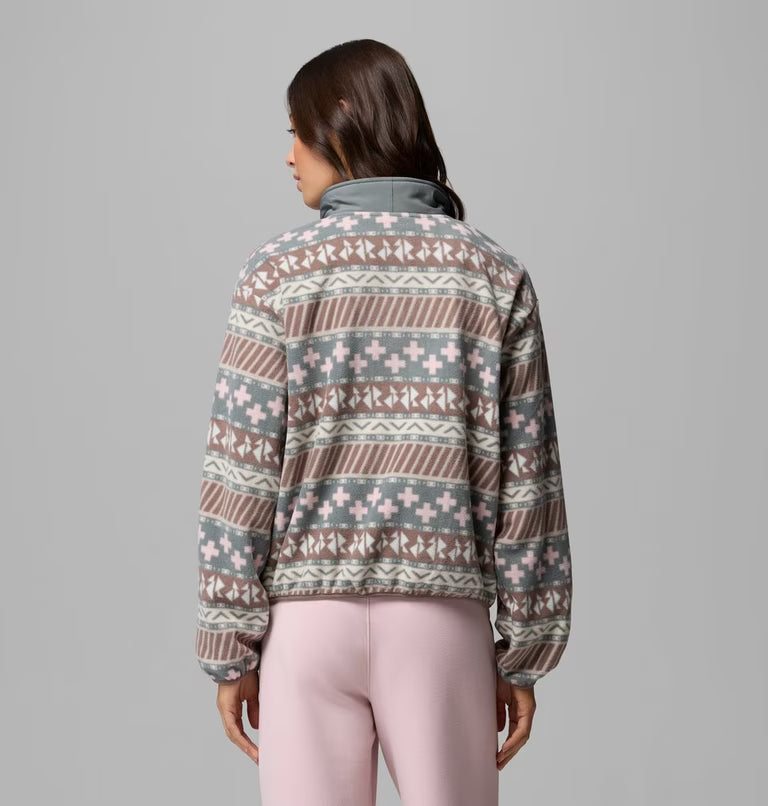 Columbia Women's Sequoia Grove II Printed Half Zip Fleece