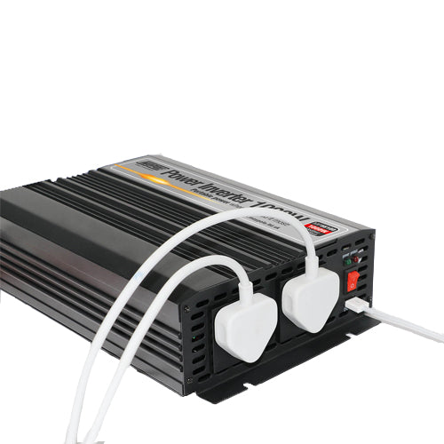 Maypole 1000W 12V/230V Power Inverter With USB