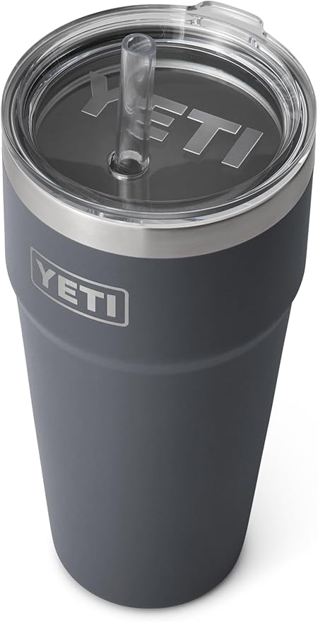 Yeti Rambler 26oz Straw Cup