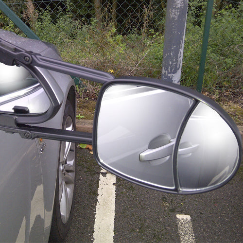Maypole Deluxe/Dual Glass Aero Shaped Towing Mirror