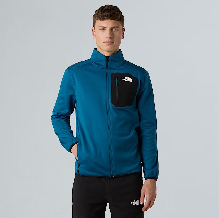 The North Face Mens Crest Full Zip Fleece