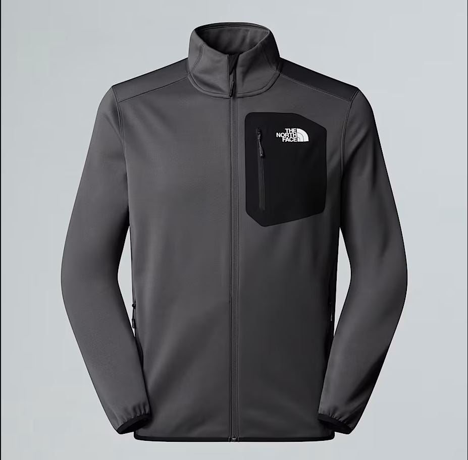 The North Face Mens Crest Full Zip Fleece