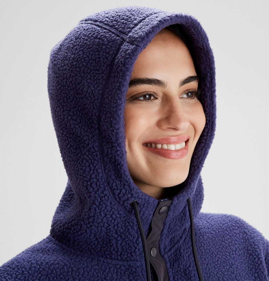 Kathmandu Womens Co-Z High Pile Hooded Pullover