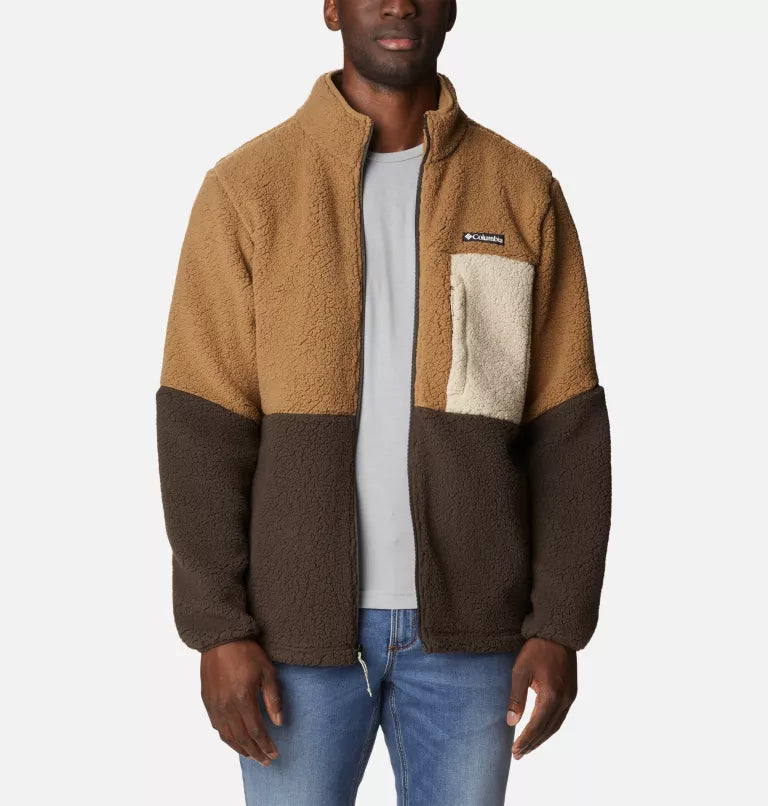 Heavyweight fleece 2025 jacket men's