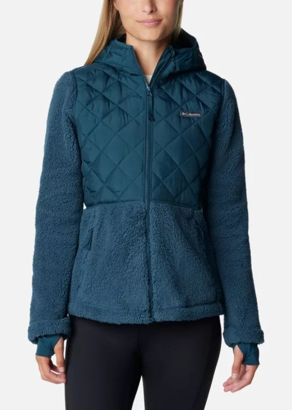 Columbia Womens Crested Peak™ Hooded Fleece Jacket