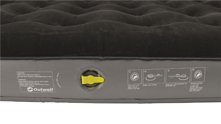 Outwell Classic Single Flocked Airbed