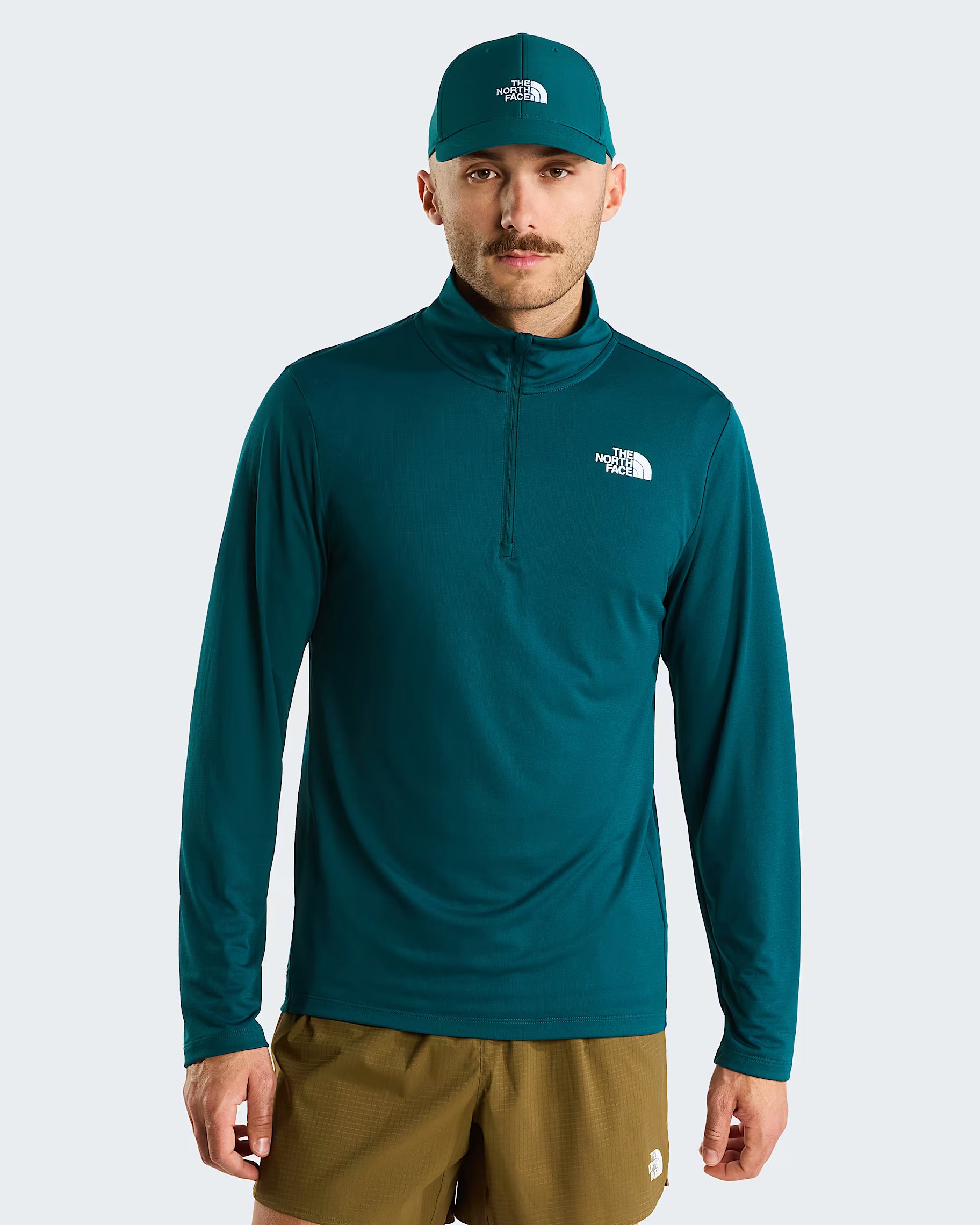 The North Face Mens 24/7 1/4 Zip Tee