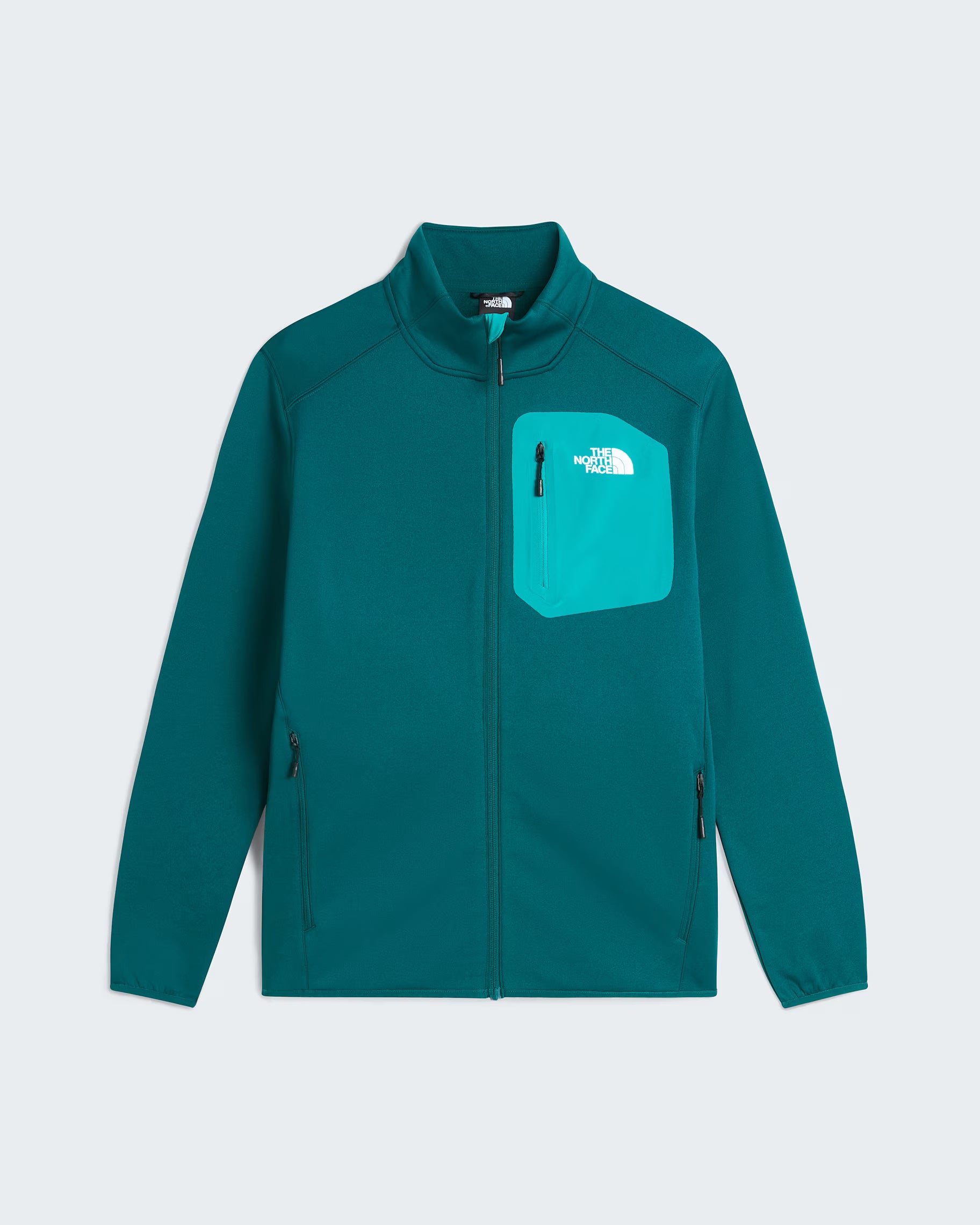 The North Face Mens Crest Full Zip Fleece