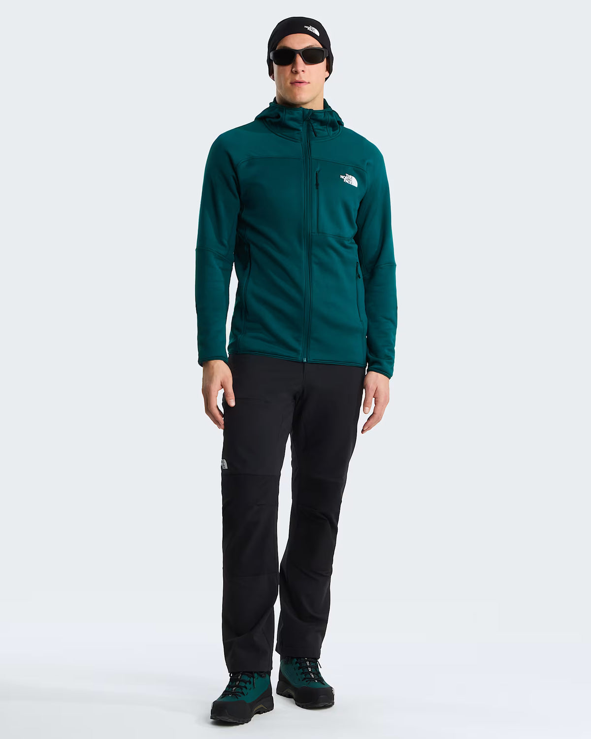 The North Face Mens Polartec Power Stretch Meteora Hooded Jacket