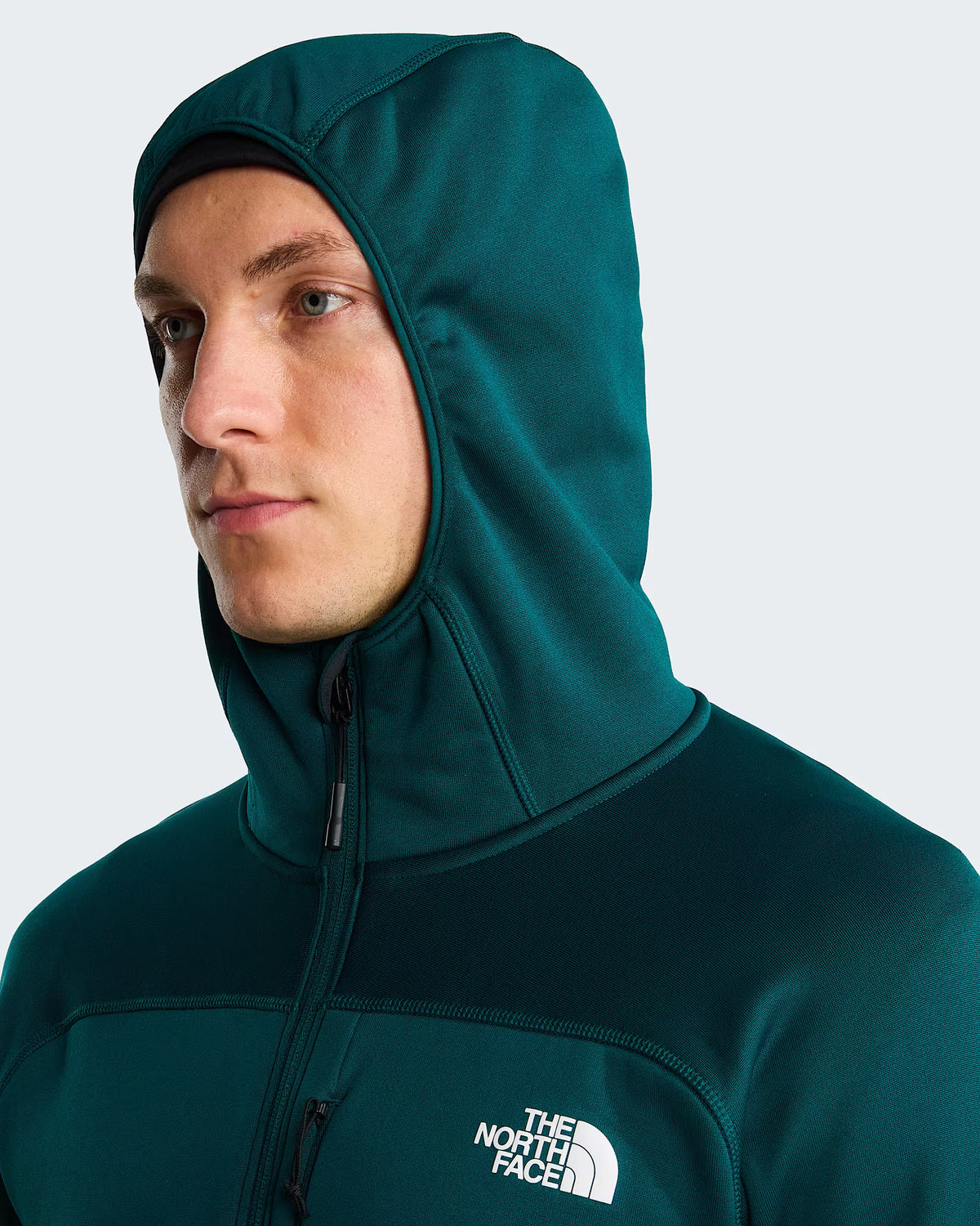 The North Face Mens Polartec Power Stretch Meteora Hooded Jacket