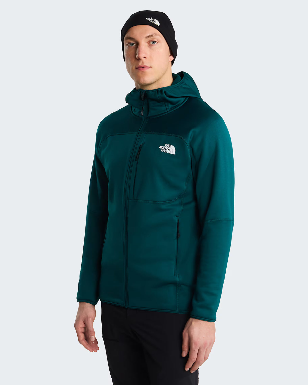 The North Face Mens Polartec Power Stretch Meteora Hooded Jacket