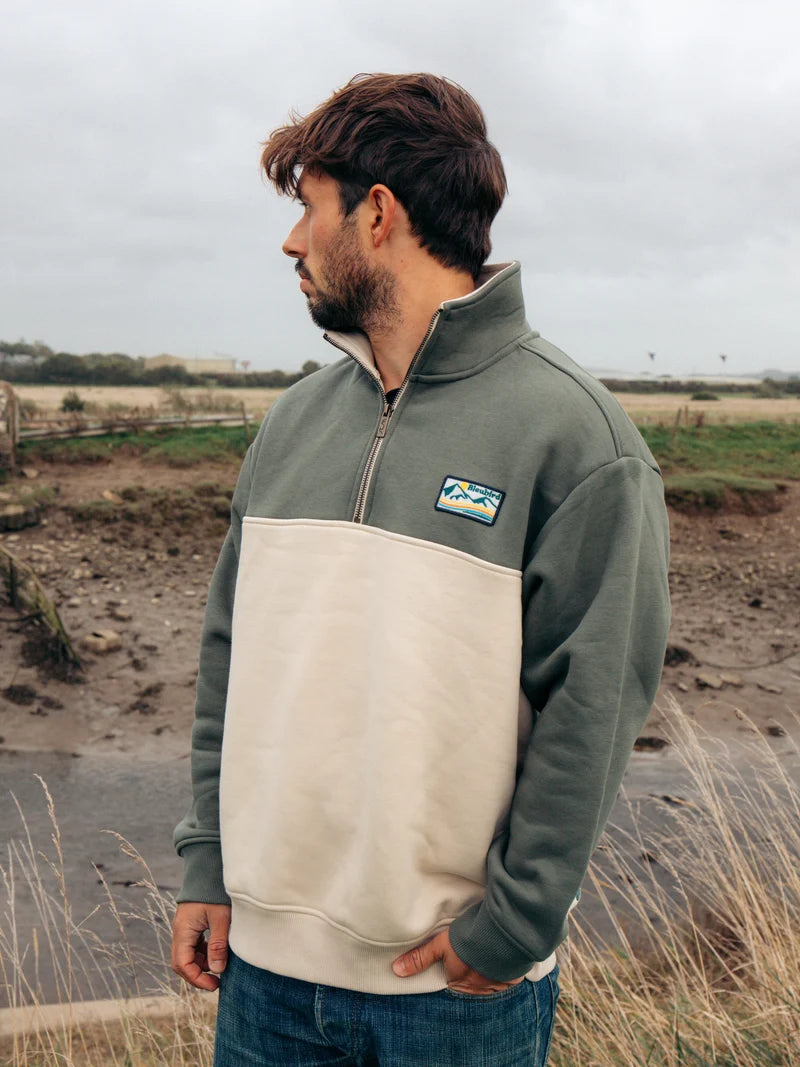 Bleubird Mens Bracken 1/4 Zip