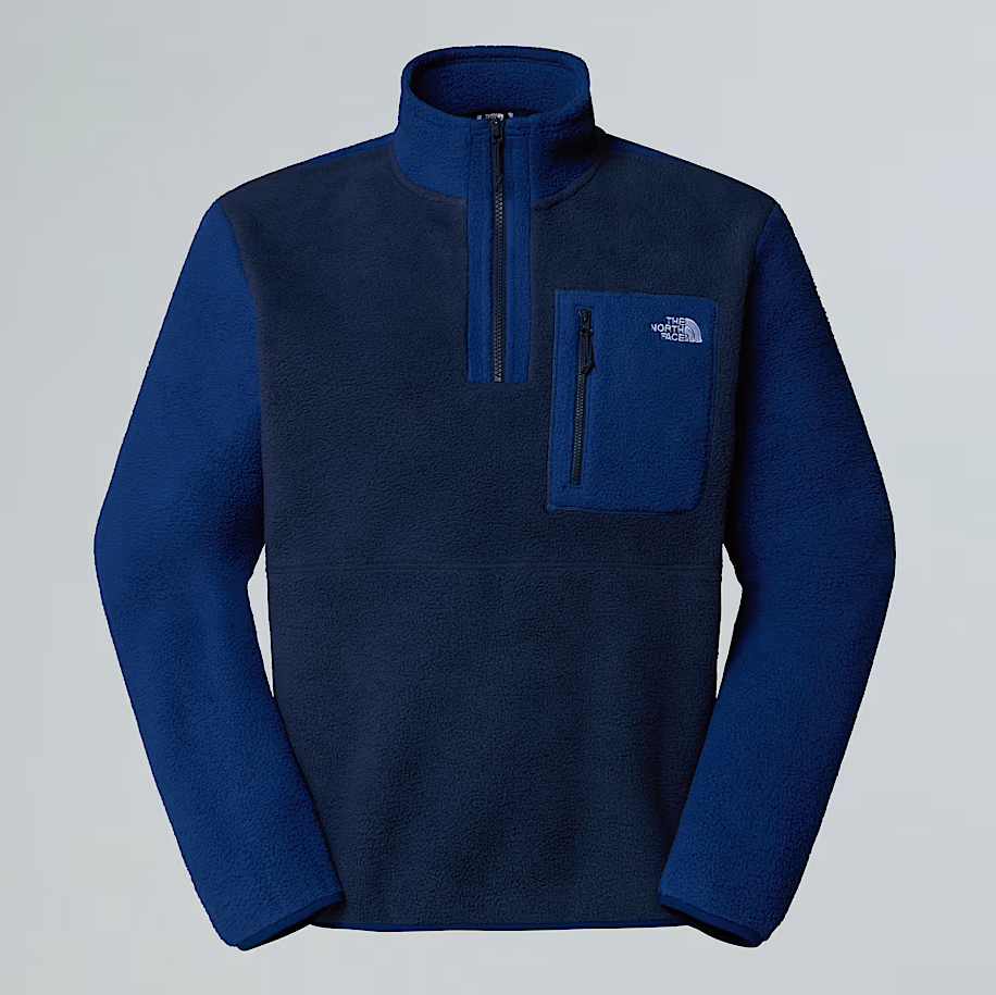 The North Face Mens Yumori 1/4l Zip Fleece