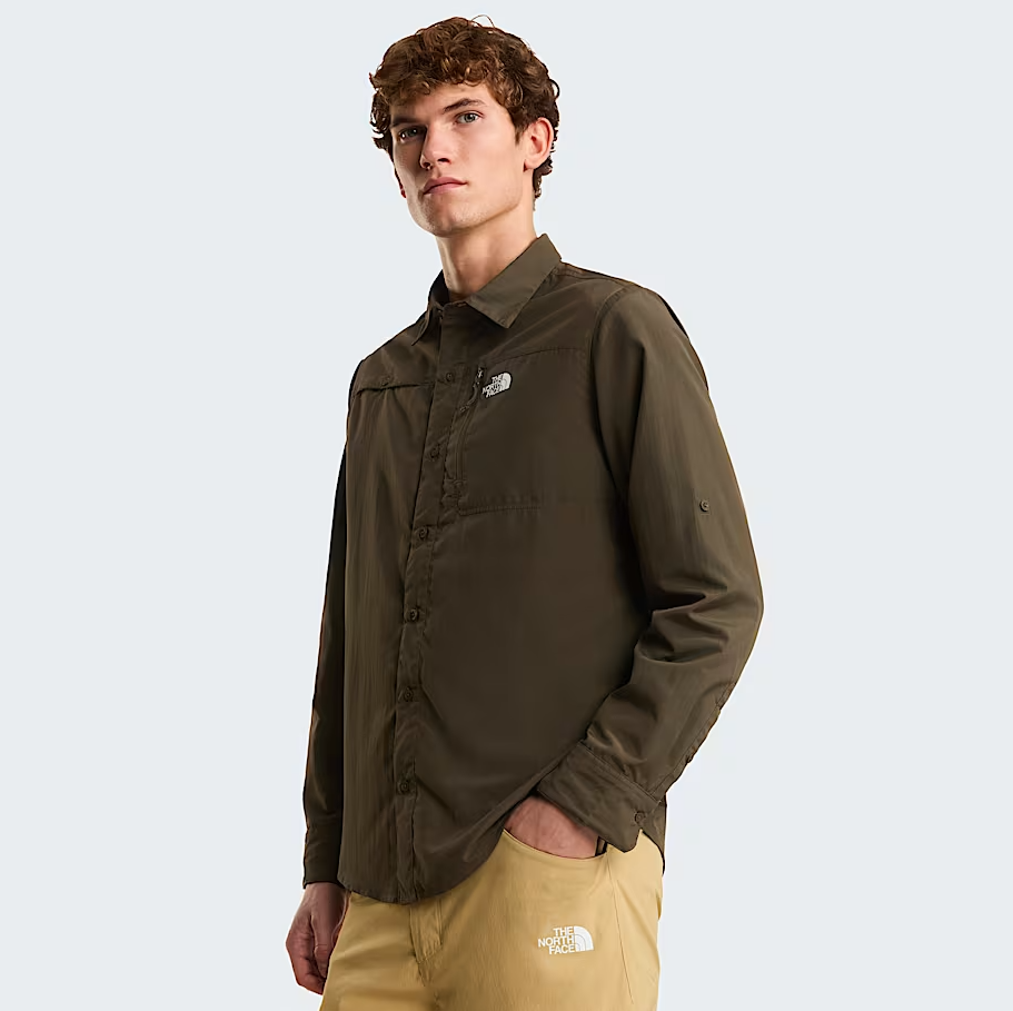 The Northface  Mens Sequoia Long Sleeve Shirt