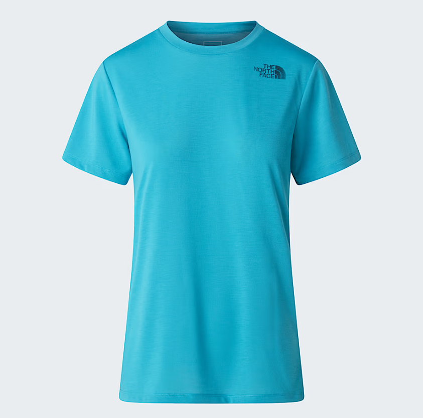 The North Face Womens Bitmap Logo Graphic T-Shirt