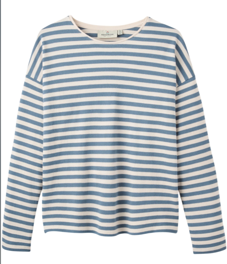 Passenger Womens Panorama Striped Long Sleeve T-Shirt