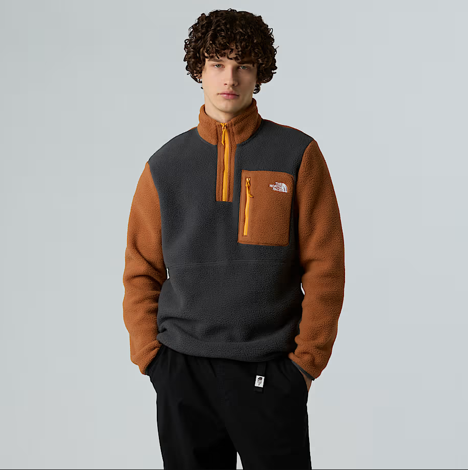 The North Face Mens Yumori 1/4l Zip Fleece