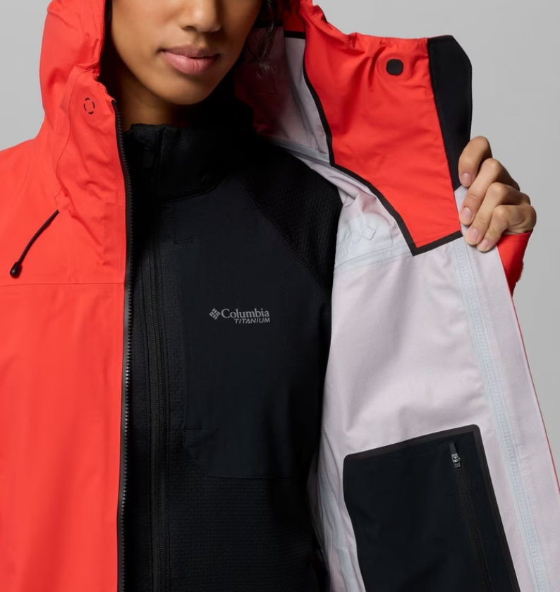 Columbia Womens Saudan Pro 3L Waterproof Jacket