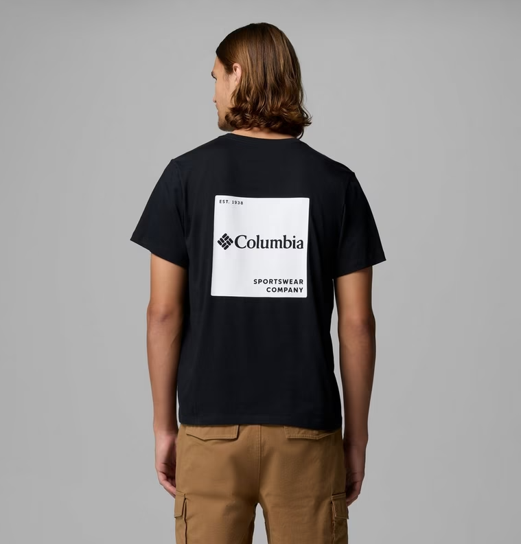 Columbia Mens Outdoor Back T-Shirt