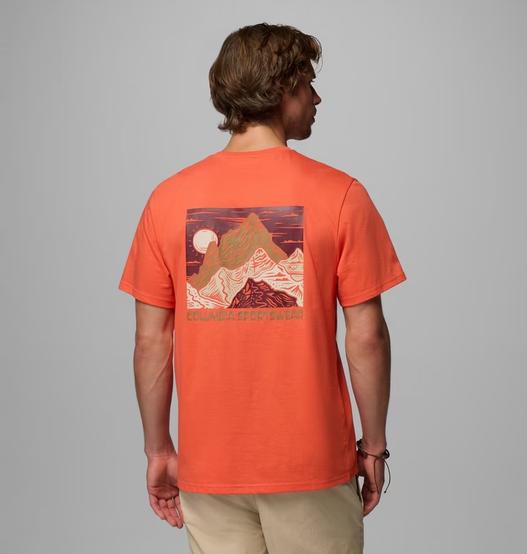 Columbia Mens Outdoor Back T-Shirt