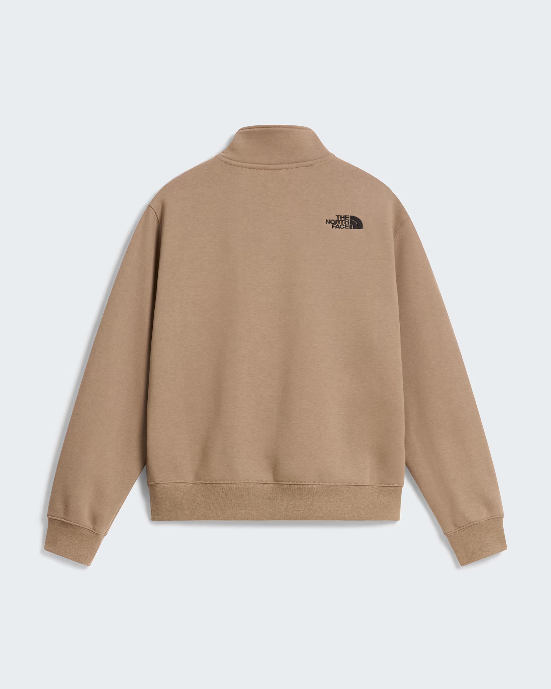 The North Face Womens Ski Embroidery Relaxed Graphic 1/4 Zip Sweatshirt