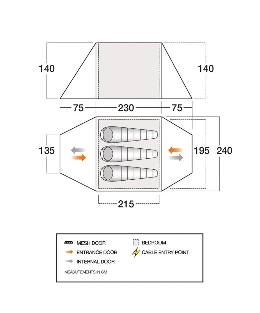 Vango Instant 300 Tent