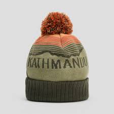 Kathmandu Mountain Skies Pom Pom Beanie