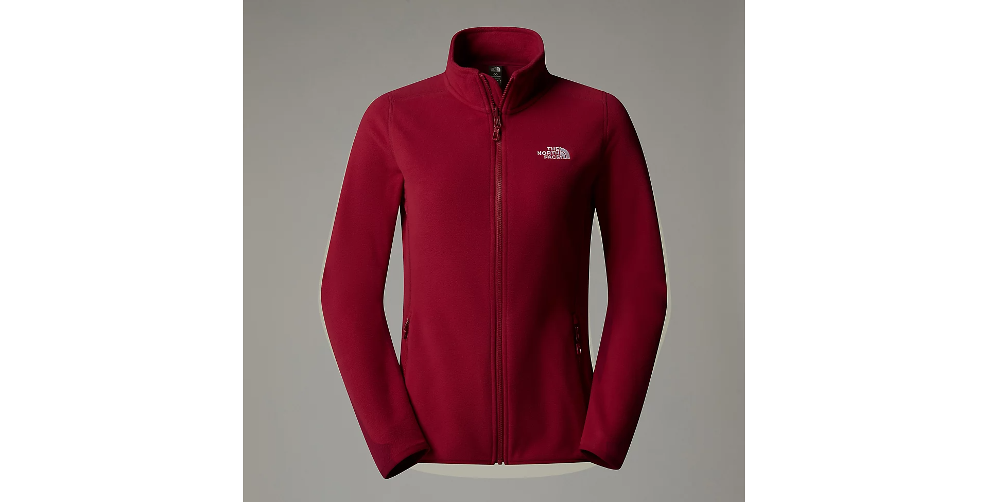 The North Face Womens 100 Glacier Full Zip Fleece