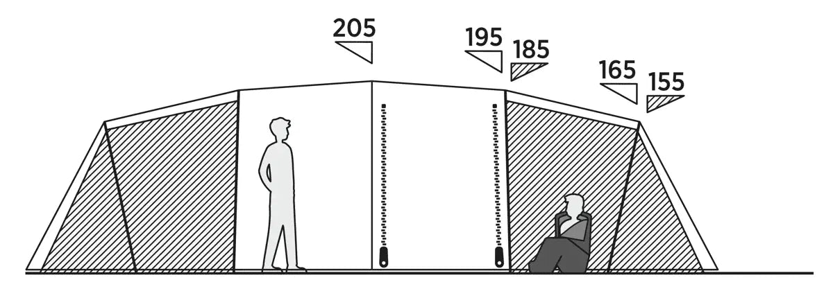 Easy Camp Leka Twin 8 Man Tent