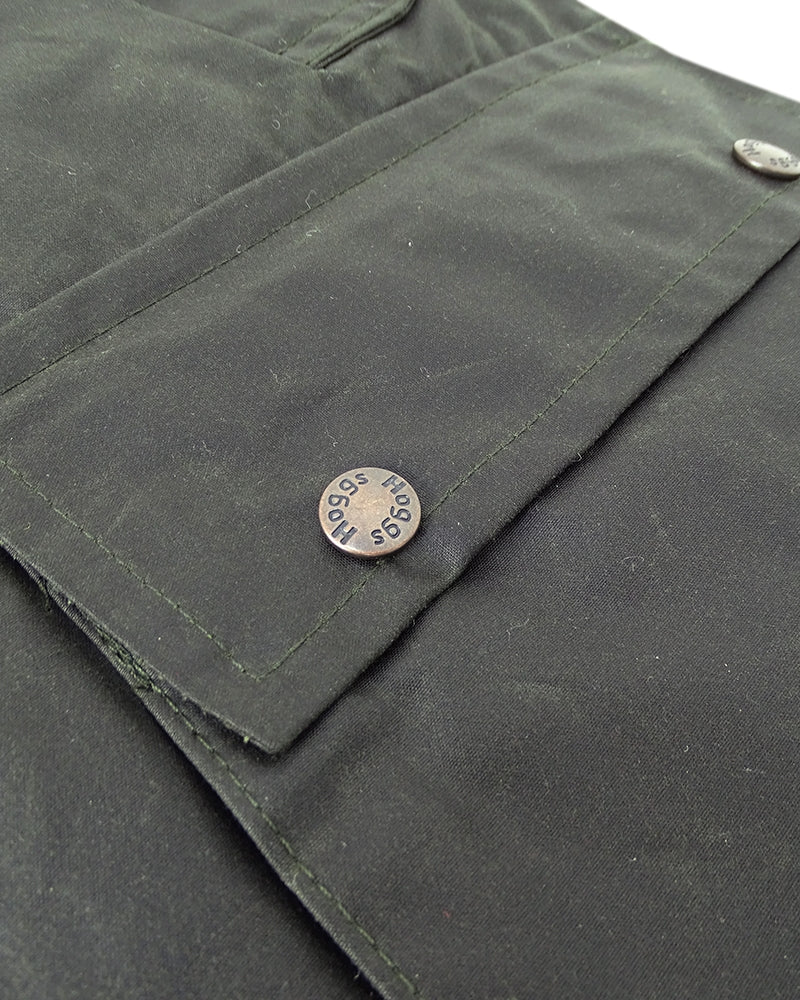 Hoggs Of Fife Padded Wax Waistcoat