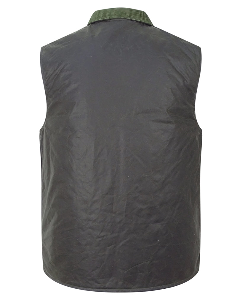 Hoggs Of Fife Padded Wax Waistcoat