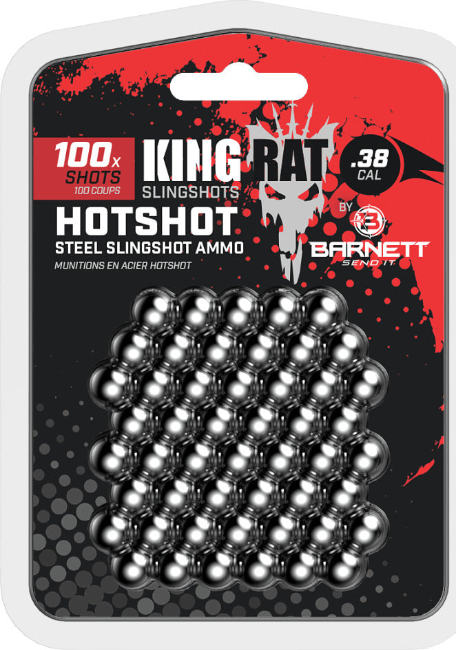 Barnett Hotshot 0.38 Cal. King Rat Slingshot Ammo