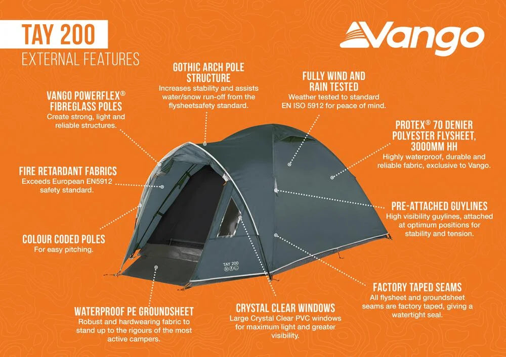 Vango Tay 200 2-Man Tent