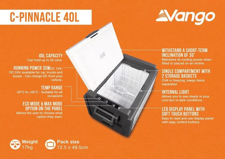Vango C-Pinnacle 40L Cooler