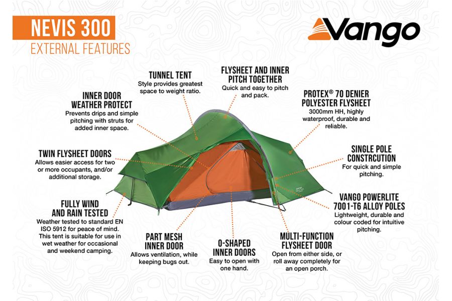 Vango Nevis 300 Tent